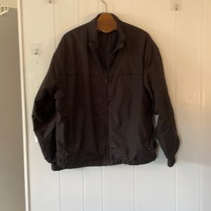 NRA tactical jacket black zipper men’s size XL